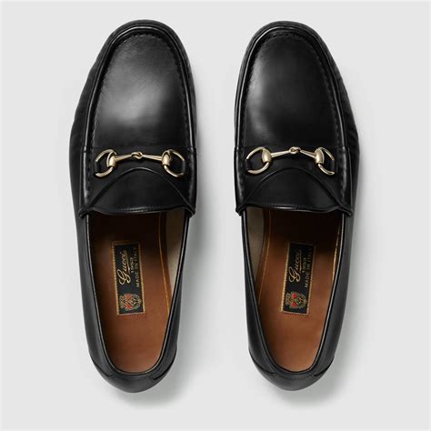 gucci loafer mens horsebit|men's Gucci bit loafer.